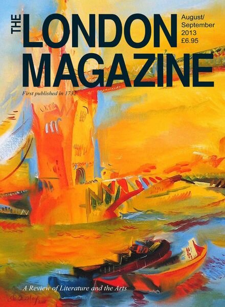 The London Magazine – August – September 2013 Cover