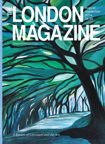The London Magazine – August-September 2014 Cover
