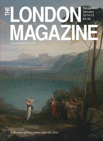 The London Magazine – December-January 2014-2015 Cover