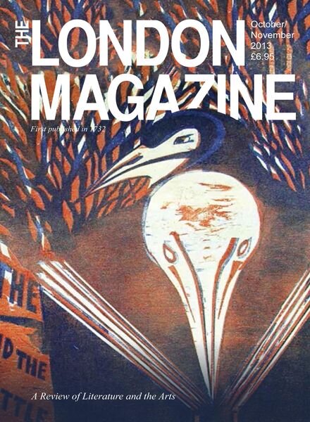 The London Magazine – October- November 2013 Cover