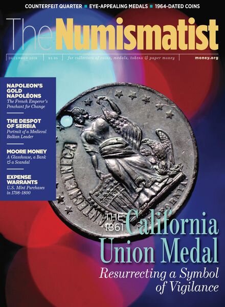 The Numismatist – December 2018 Cover