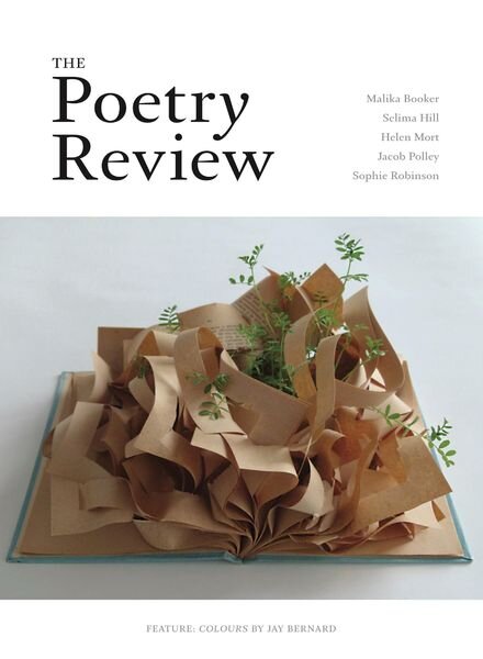 The Poetry Review – Autumn 2016 Cover