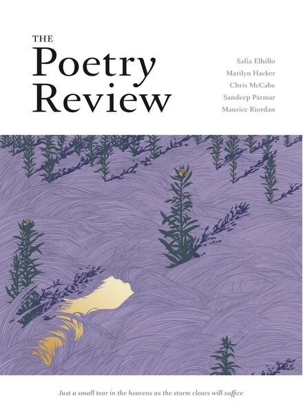 The Poetry Review – Autumn 2018 Cover
