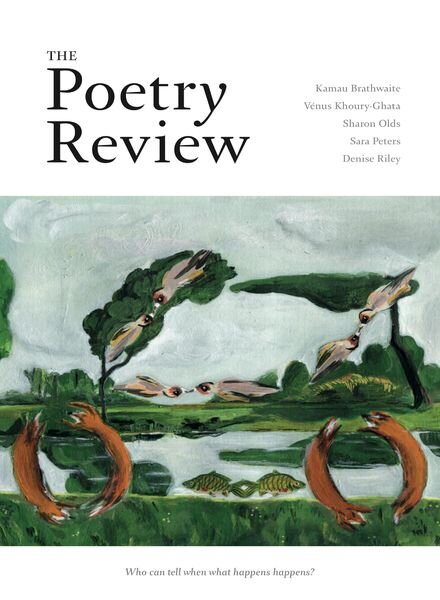 The Poetry Review – Spring 2019 Cover