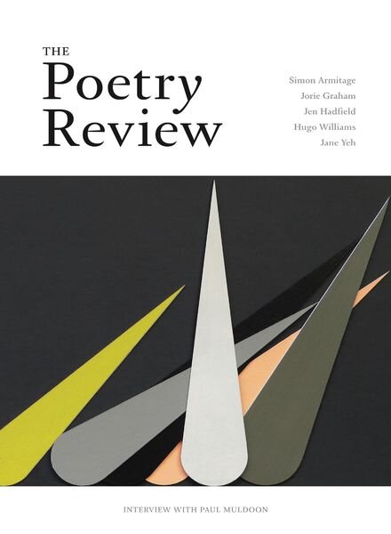 The Poetry Review – Winter 2016 Cover