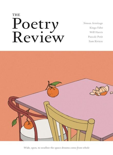 The Poetry Review – Winter 2018 Cover