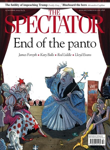 The Spectator – 14 December 2019 Cover