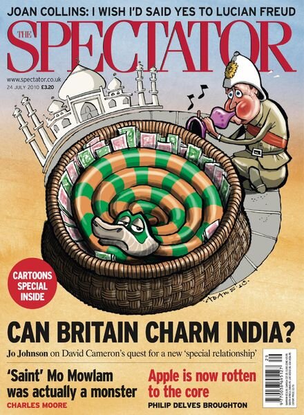 The Spectator – 24 July 2010 Cover