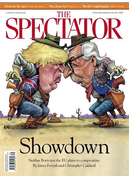 The Spectator – 3 August 2019 Cover