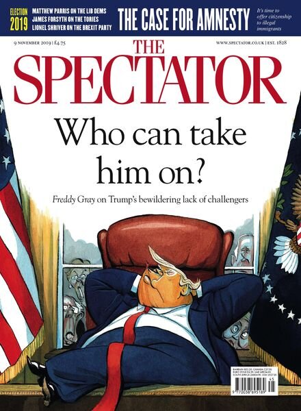 The Spectator – 9 November 2019 Cover