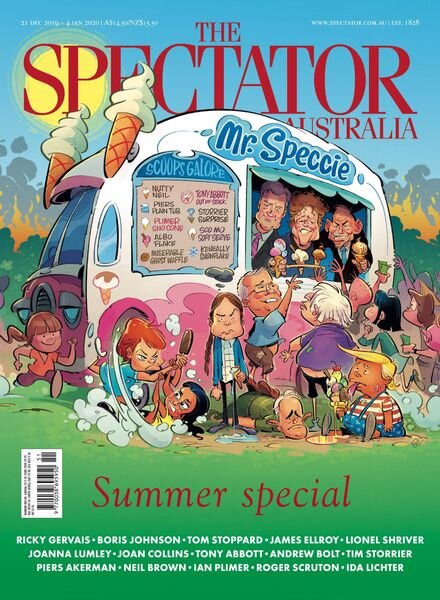 The Spectator Australia – 21 December 2019 Cover