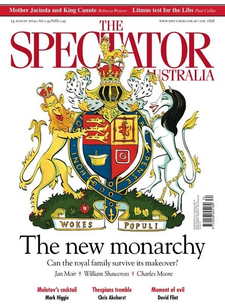 The Spectator Australia – 24 August 2019 Cover