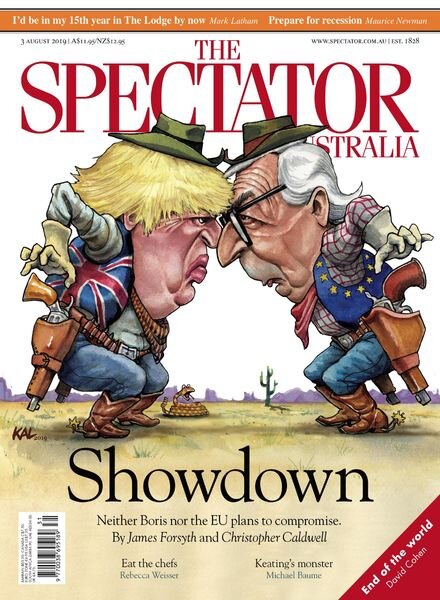 The Spectator Australia – 3 August 2019 Cover
