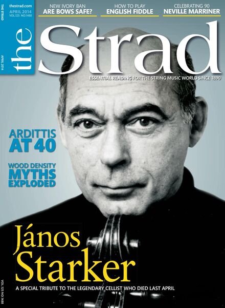 The Strad – April 2014 Cover