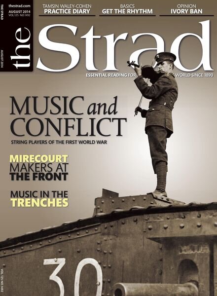 The Strad – August 2014 Cover