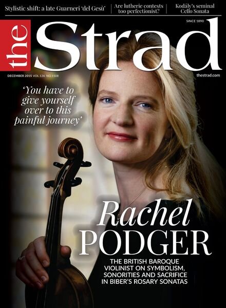 The Strad – December 2015 Cover
