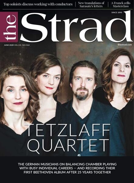 The Strad – Issue 1562 – June 2020 Cover