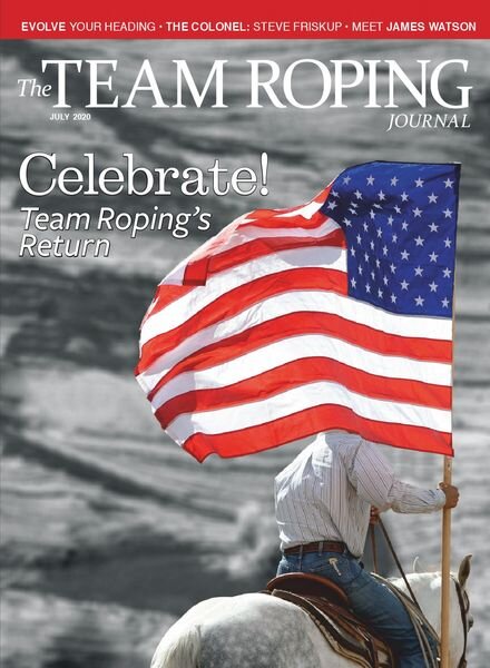 The Team Roping Journal – July 2020 Cover