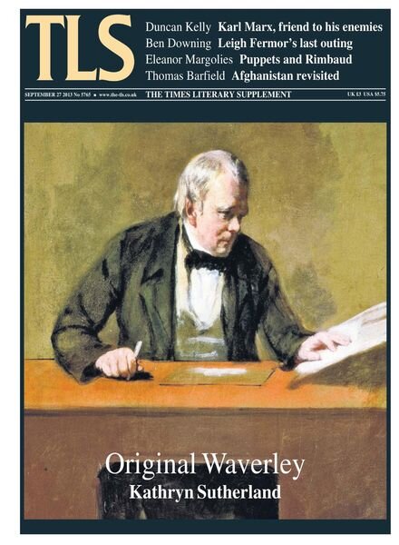 The Times Literary Supplement – 27 September 2013 Cover