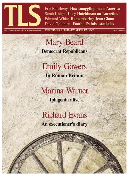 The Times Literary Supplement – 6 September 2013 Cover