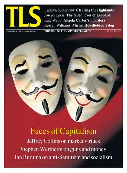 The Times Literary Supplement – 8 July 2016 Cover