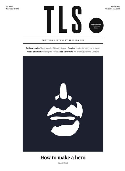 The Times Literary Supplement – November 22, 2019 Cover