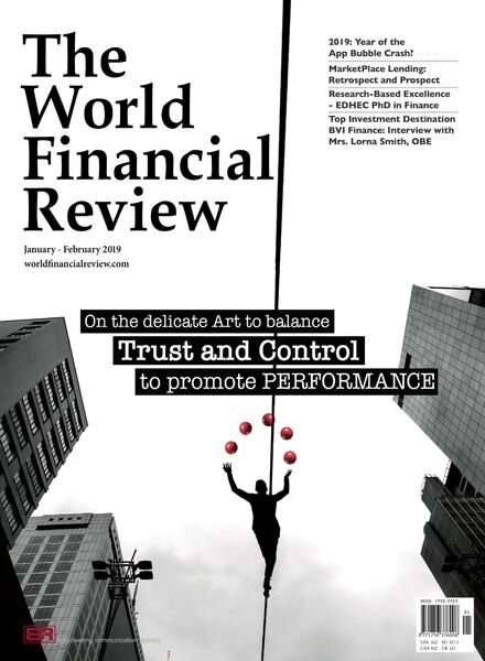 The World Financial Review – January – February 2019 Cover