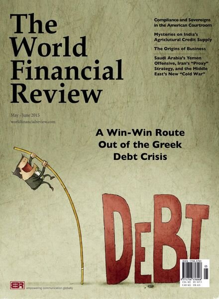 The World Financial Review – May-June 2015 Cover