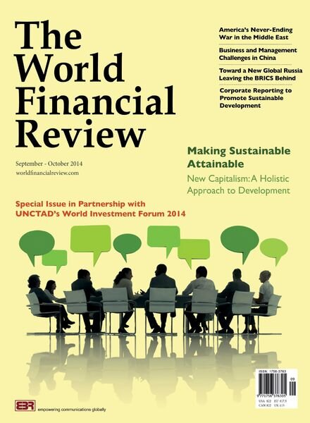 The World Financial Review – September – October 2014 Cover