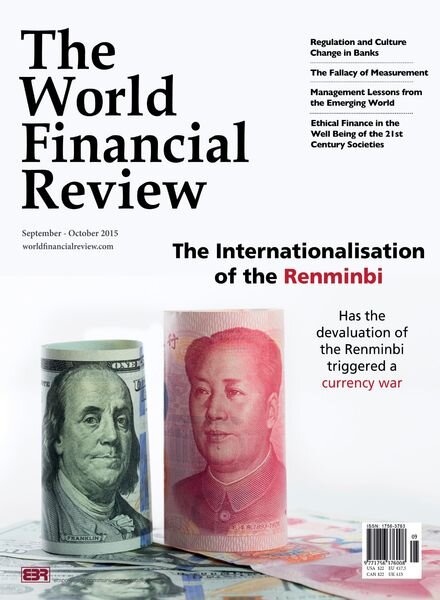 The World Financial Review – September – October 2015 Cover