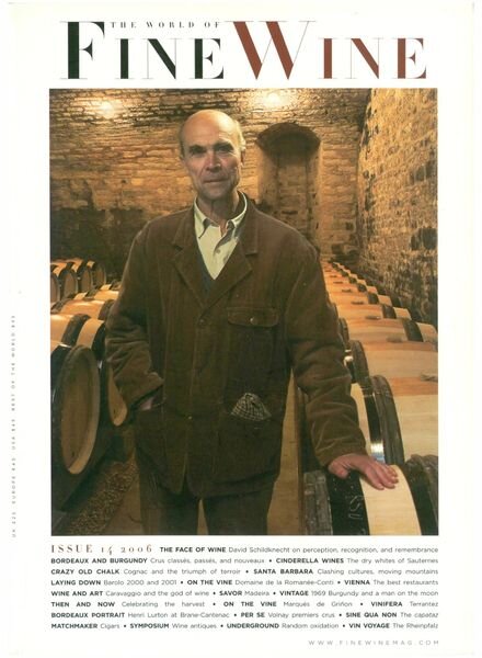 The World of Fine Wine – Issue 14 Cover