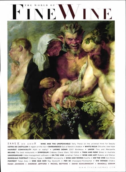 The World of Fine Wine – Issue 20 Cover