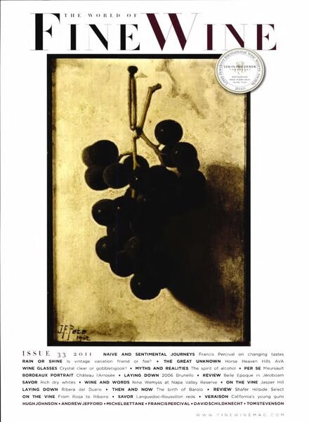 The World of Fine Wine – Issue 33 Cover