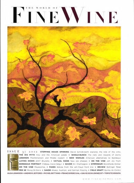 The World of Fine Wine – Issue 37 Cover
