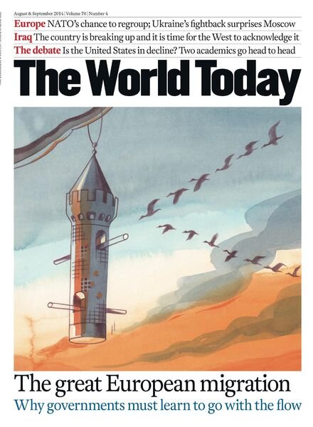The World Today – August & September 2014 Cover