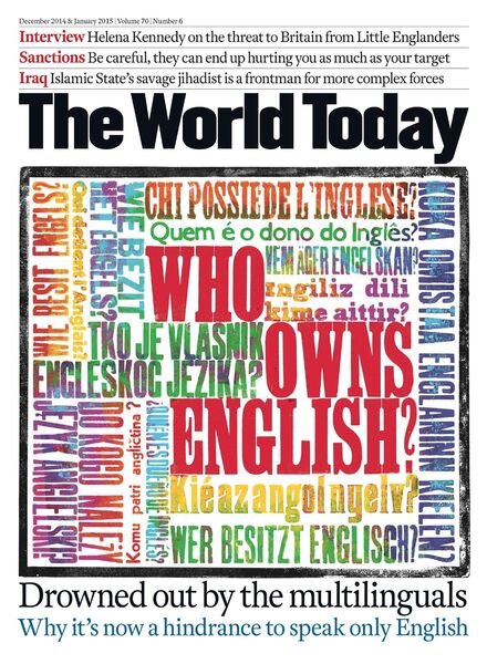The World Today – December 2014 & January 2015 Cover