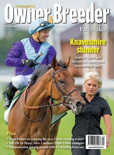 Thoroughbred Owner Breeder – Issue 133 – September 2015 Cover