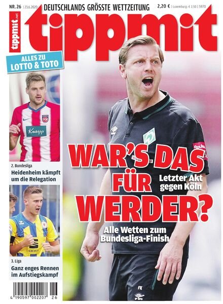 Tippmit – 23 Juni 2020 Cover