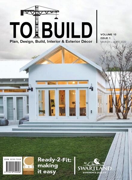 To Build – March-June 2020 Cover