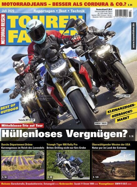 Tourenfahrer – Juli 2020 Cover