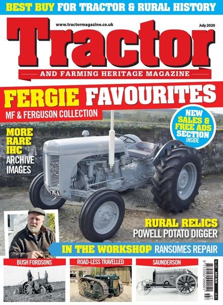 Tractor & Farming Heritage Magazine – July 2020 Cover