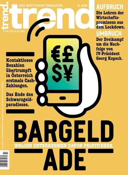 Trend – 5 Juni 2020 Cover