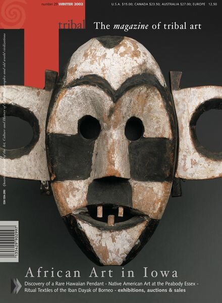 Tribal Art Magazine – n. 29 Winter 2002 Cover