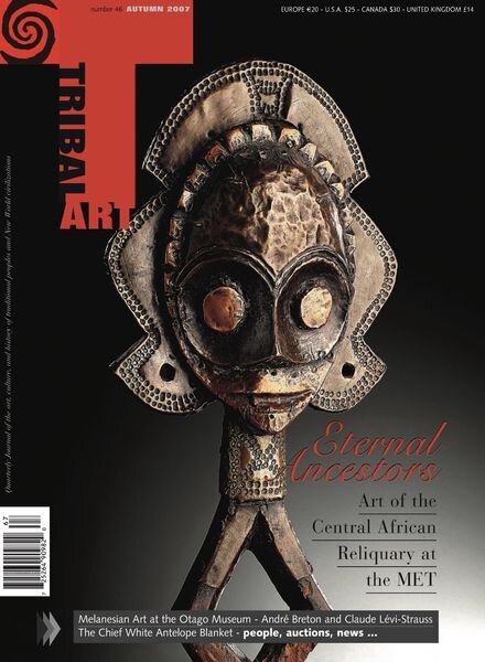Tribal Art Magazine – n. 46 Autumn 2007 Cover