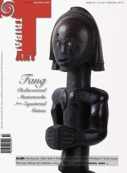 Tribal Art Magazine – n. 54, Winter 2009 Cover