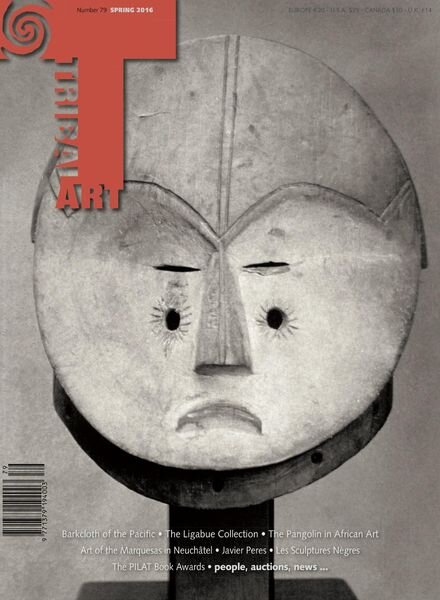 Tribal Art Magazine – Spring 2016 Cover
