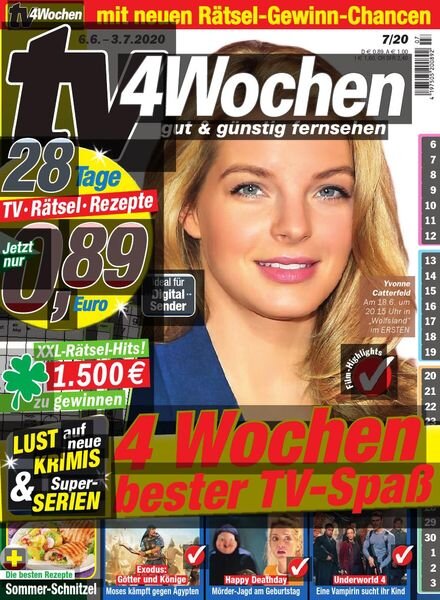 TV 4 Wochen – Nr.7 2020 Cover