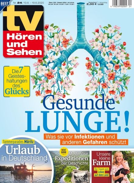 TV HOren und Sehen – 05 Juni 2020 Cover