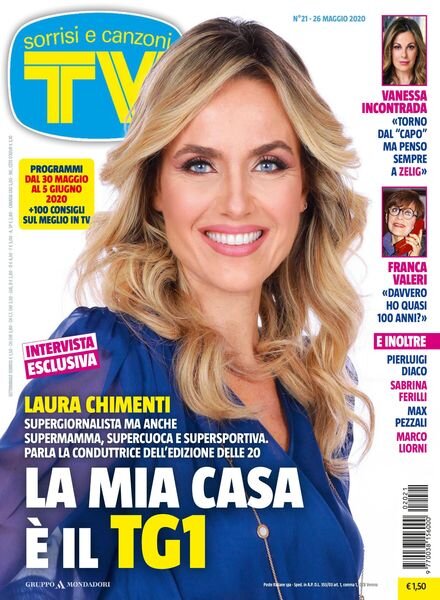 TV Sorrisi e Canzoni – 26 maggio 2020 Cover