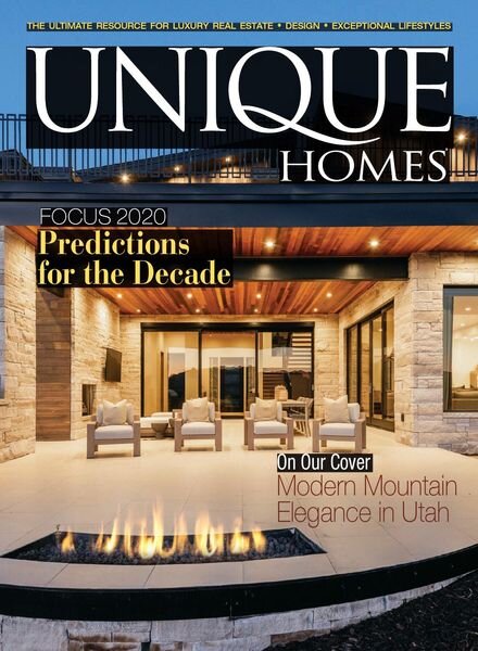 Unique Homes – Winter 2020 Cover